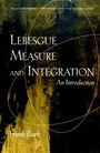 Cover: Lebesgue Measure and Integration - Wiley