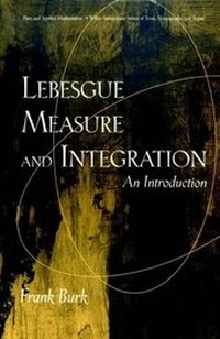 Enlarge image Cover: Lebesgue Measure and Integration - Wiley
