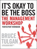 Cover: It's Okay to Be the Boss - Pfeiffer