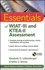 Cover: Essentials of WIAT-III and KTEA-II Assessment - Wiley