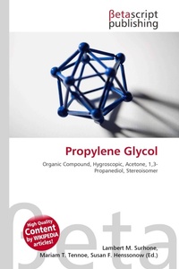 Enlarge image Cover: Propylene Glycol - Betascript Publishing