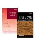 Cover: Linear Algebra and Its Applications, 2e + Functional Analysis Set - Wiley