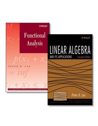 Enlarge image Cover: Linear Algebra and Its Applications, 2e + Functional Analysis Set - Wiley
