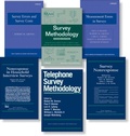 Cover: The Collected Works of Robert M. Groves, 6 Book Set - Wiley
