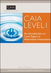Enlarge image Cover: CAIA Level I - Wiley