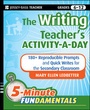 Cover: The Writing Teacher's Activity-a-Day - Jossey-Bass