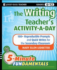 Enlarge image Cover: The Writing Teacher's Activity-a-Day - Jossey-Bass