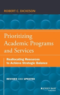Enlarge image Cover: Prioritizing Academic Programs and Services - Jossey-Bass