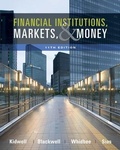 Cover: Financial Institutions, Markets, and Money 11E - Wiley