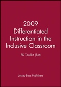 Cover: 2009 Differentiated Instruction in the Inclusive Classroom: PD Toolkit (Set) - Jossey-Bass