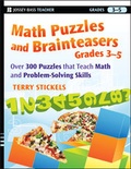 Cover: Math Puzzles and Brainteasers, Grades 3-5 - Jossey-Bass