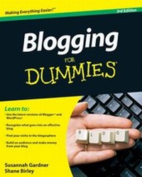 Enlarge image Cover: Blogging For Dummies - Wiley