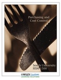 Cover: Purchasing and Cost Control Hsm 1500 for South University - Wiley