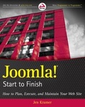 Cover: Joomla! Start to Finish - Wrox Press