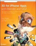 Cover: 3D for iPhone Apps with Blender and SIO2 - Wiley