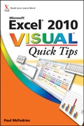 Bild: Excel 2010 Visual Quick Tips - Wiley