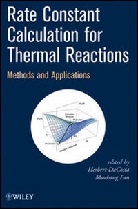 Abbildung von: Rate Constant Calculation for Thermal Reactions - Wiley