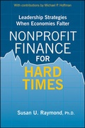Cover: Nonprofit Finance for Hard Times - Wiley