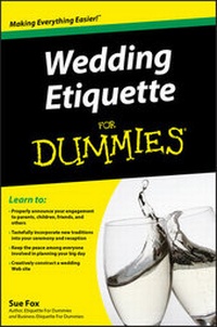 Enlarge image Cover: Wedding Etiquette For Dummies - Wiley