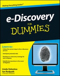 Abbildung von: e-Discovery For Dummies - Wiley