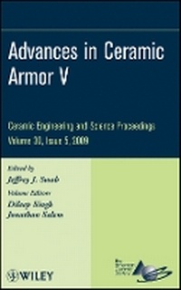 Enlarge image Cover: Advances in Ceramic Armor V30 Issue 5 - Wiley