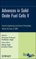 Cover: Advances in Solid Oxide Fuel Cells V, Volume 30, Issue 4 - Wiley