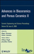 Cover: Advances in Bioceramics and Porous Ceramics II, Volume 30, Issue 6 - Wiley