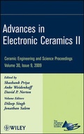 Cover: Advances in Electronic Ceramics II, Volume 30, Issue 9 - Wiley
