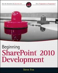 Enlarge image Cover: Beginning SharePoint 2010 Development - Wrox Press
