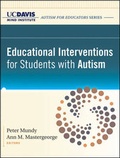 Cover: Educational Interventions for Students with Autism - Jossey-Bass