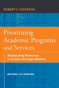 Cover: Prioritizing Academic Programs and Services - Jossey-Bass