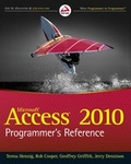 Cover: Access 2010 Programmer's Reference - Wrox Press