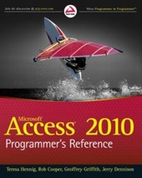 Abbildung von: Access 2010 Programmer's Reference - Wrox Press
