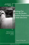 Cover: Reaching Out Across the Border: Canadian Perspectives in Adult Education - Jossey-Bass