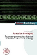 Cover: Function Prologue - Bellum Publishing
