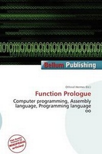 Enlarge image Cover: Function Prologue - Bellum Publishing