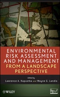 Cover: Environmental Risk Assessment and Management from a Landscape Perspective - Wiley