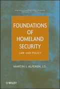 Cover: Foundations of Homeland Security - Wiley