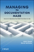 Cover: Managing the Documentation Maze - Wiley