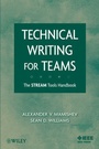 Cover: Technical Writing for Teams - Wiley-IEEE Press