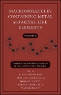 Cover: Macromolecules Containing Metal and Metal-Like ments, Volume 10: Photophysics and Photochemistry of Metal-Containing Polymers - Wiley