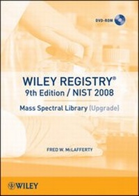 Abbildung von: Wiley Registry of Mass Spectral Data, 9th Ed. with NIST 2008 (Upgrade) - Wiley
