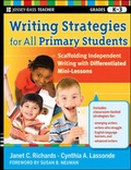 Cover: Writing Strategies for All Primary Students - Jossey-Bass