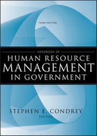 Enlarge image Cover: Handbook of Human Resource Management in Government - Jossey-Bass