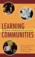 Cover: Learning Communities - Jossey-Bass