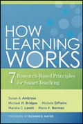 Cover: How Learning Works - Jossey-Bass