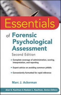 Enlarge image Cover: Essentials of Forensic Psychological Assessment - Wiley