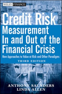 Enlarge image Cover: Credit Risk Management In and Out of the Financial Crisis - Wiley