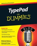 Cover: TypePad For Dummies - Wiley