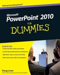 Cover: PowerPoint 2010 For Dummies - Wiley